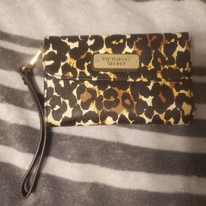 Victorias Secret Leopard Snap Wallet